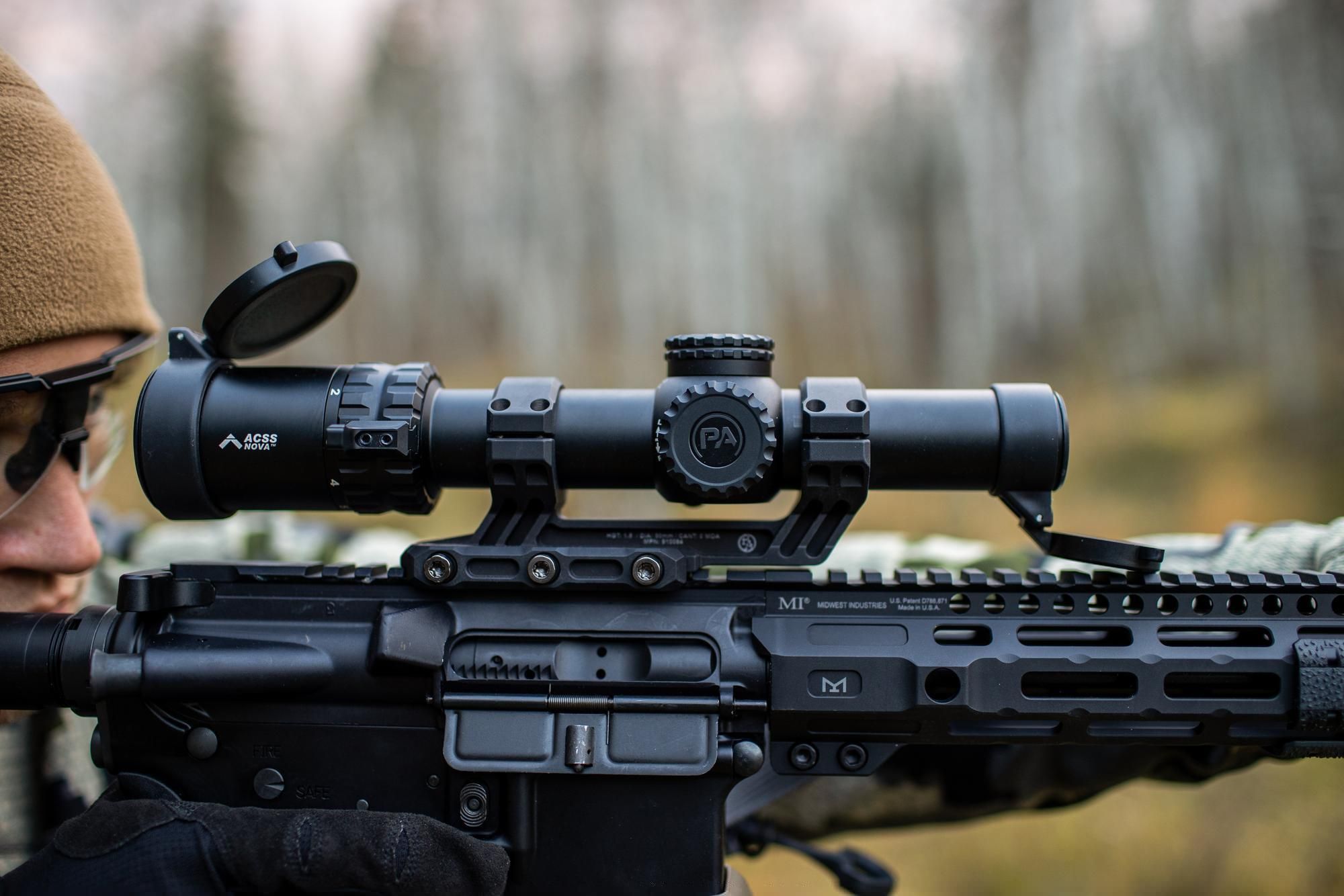 Primary Arms SLx 1-6x24 SFP Rifle Scope Gen IV - Green ACSS Nova